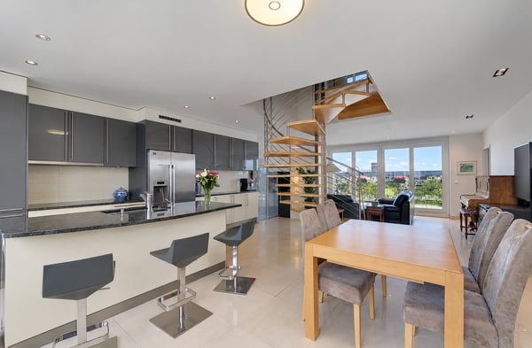 Magnifique attique en duplex avec 79 m² de terrasses au Petit-Saconnex 2