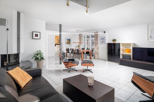 Sehr gepflegtes 1.5 Zimmer-Doppel-Einfamilienhaus mit 250 m² Netto-Wohnfläche 1