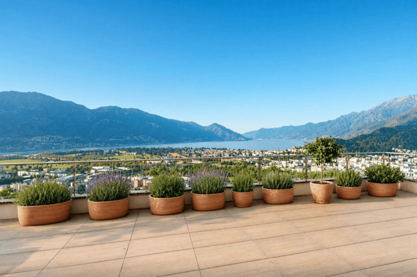 Terrassenwohnung mit spektakulärem Seeblick 2
