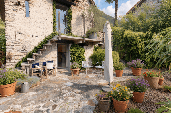Exklusives Rustico in Agarone mit traumhafter Weitsicht