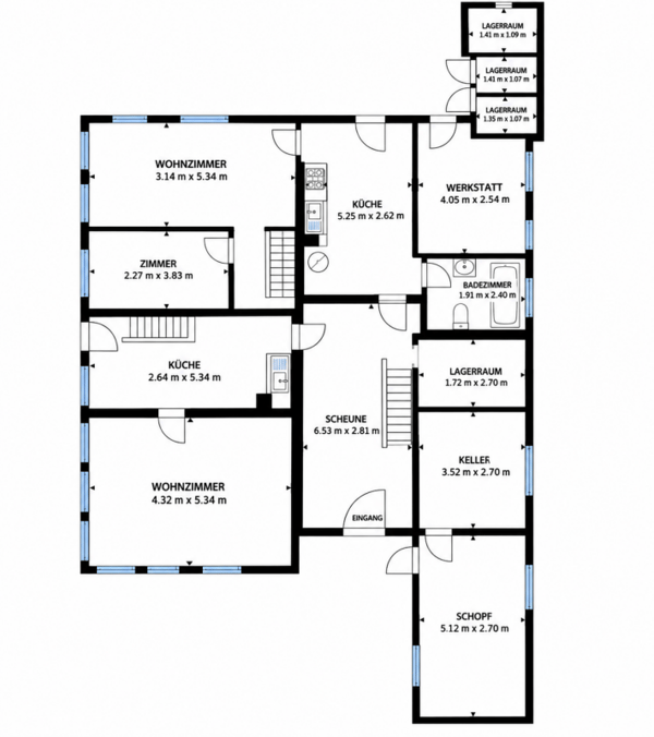 Ein Haus voller Möglichkeiten mit Potenzial für bis zu vier Wohneinheiten 15