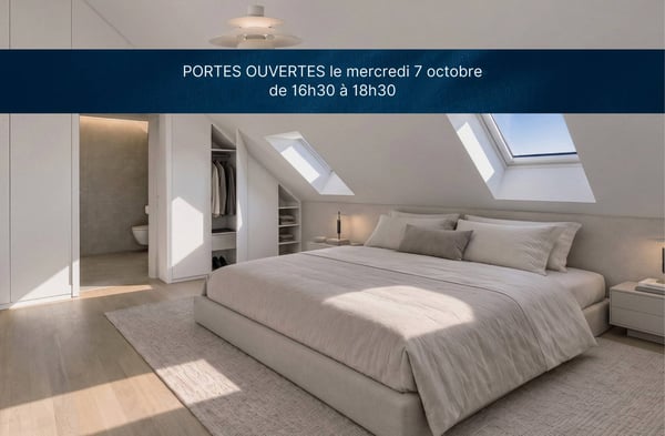 Spacieux séjour et grandes chambres pour ce 5.5 pièces en duplex 5
