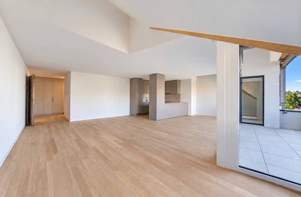 Spacieux séjour et grandes chambres pour ce 3.5 pièces en duplex 3