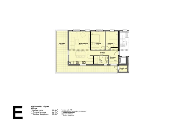 Somptueux attique de 4.5 pièces dans une nouvelle construction à Saint-Imier 4