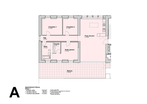 Appartement de 6.5 pièces dans une nouvelle construction à Saint-Imier 4