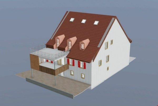 Exklusives Mehrfamilienhaus in Klingnau - drei grosszügige Wohneinheiten in idyllischer Lage 1