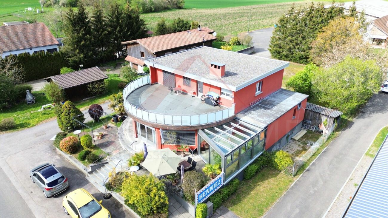 Propriété résidentielle et commerciale à Fahy (JU) - Charme et potentiel pour vivre et travailler au même endroit