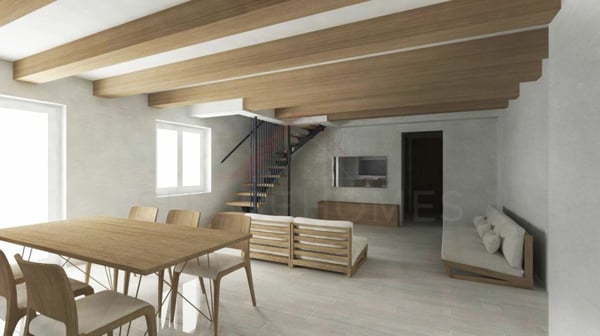 Vivre ou investir à Courrendlin - maison multifamiliale rénovée avec trois appartements lumineux 2