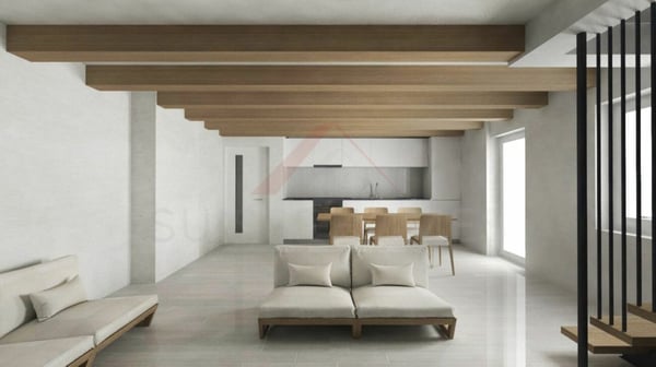 Vivre ou investir à Courrendlin - maison multifamiliale rénovée avec trois appartements lumineux 1