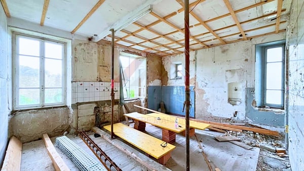 Projet immobilier à Boncourt - immeuble de 4 niveaux sur 565 m² de terrain plat, à rénover ou reconstruire 4