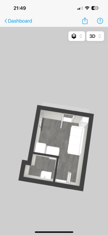 Neuwertiges 2-Zimmer-Studio (23 m²) ab 02.03.2026 zu vermieten 4