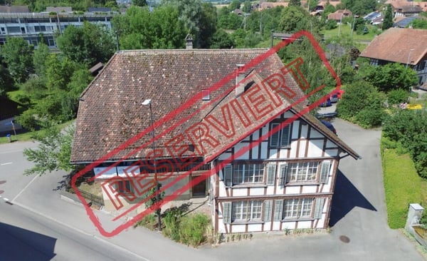 Sanierungsobjekt mit genehmigtem Bauprojekt - Wohn- & Geschäftshaus in Urtenen-Schönbühl 1