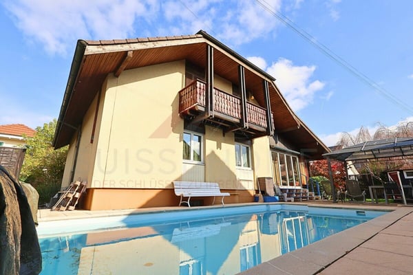 Stilvolles Familienidyll mit Pool & Sauna - charmantes Einfamilienhaus in ruhiger Lage in Kestenholz 33