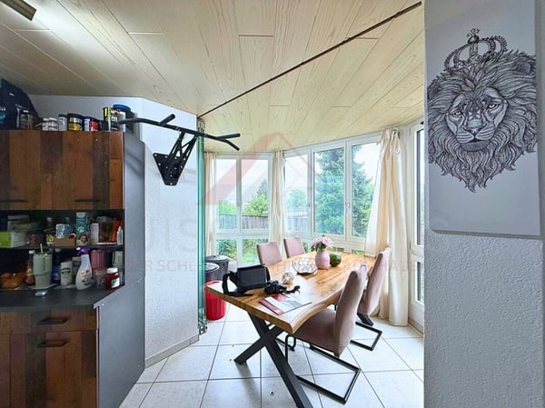 Komfortables Wohnen in Studen BE - 1.5-Zimmer-Erdgeschosswohnung mit sonnigem Sitzplatz und privater Garage 6