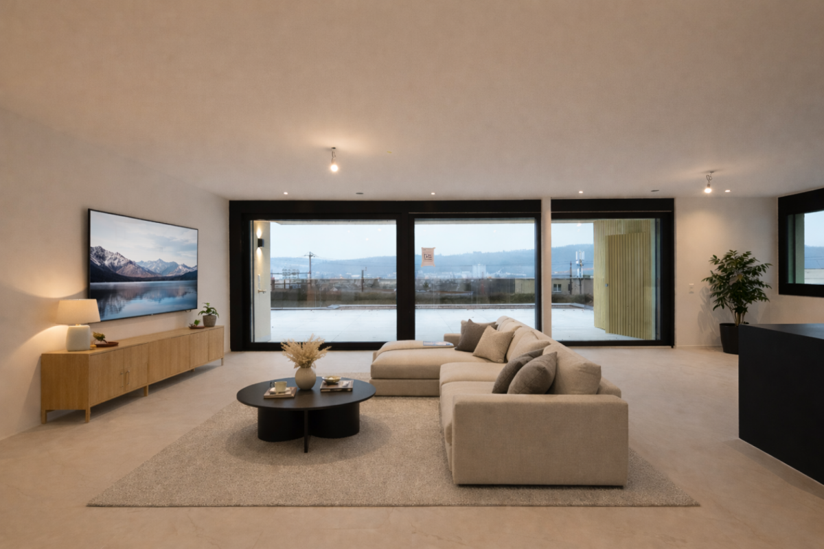 First occupancy in Umiken (Brugg AG) - Terrace house with resort feeling