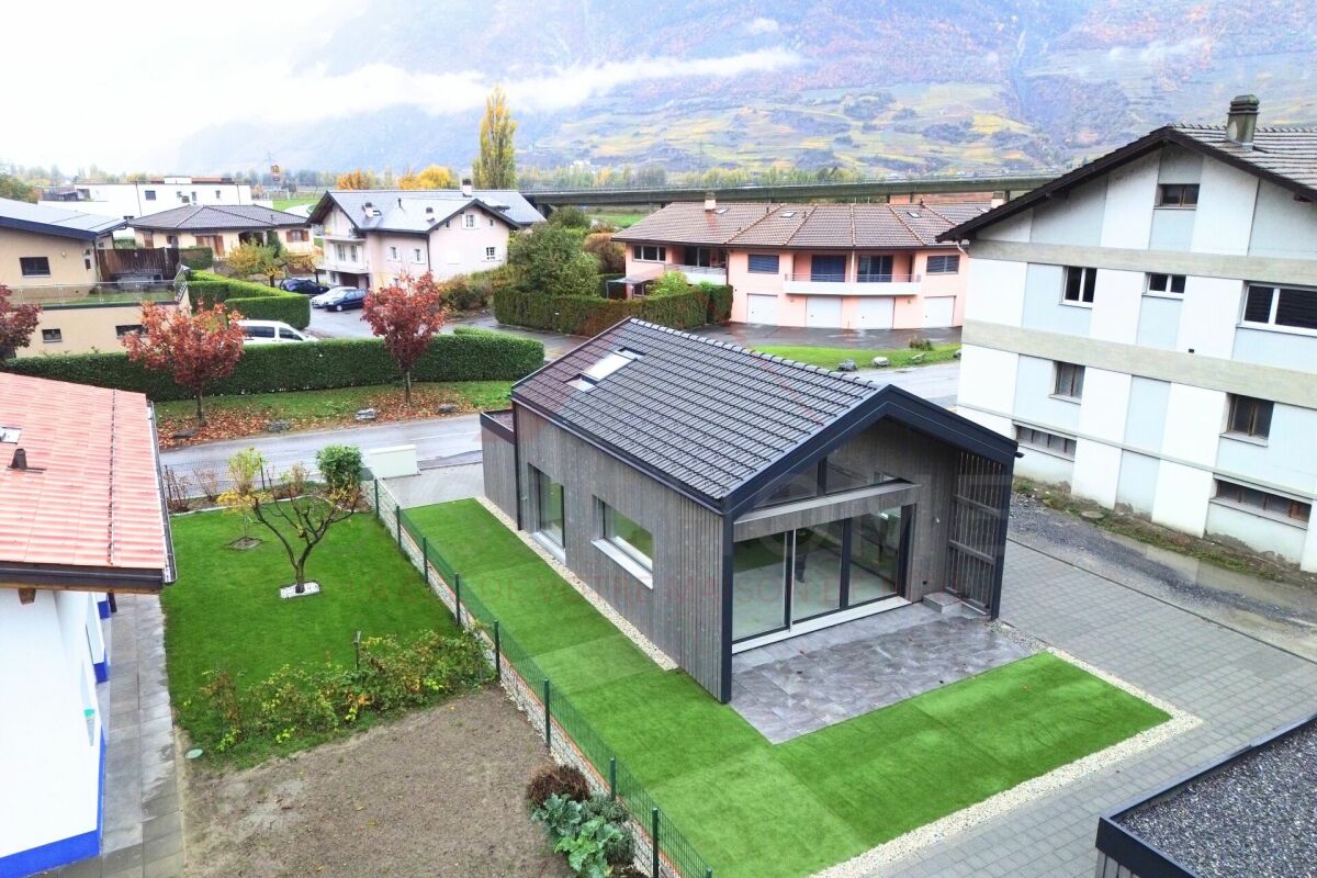 Villas individuelles neuves à Riddes - 3.5 pièces avec jardin privatif et cadre résidentiel