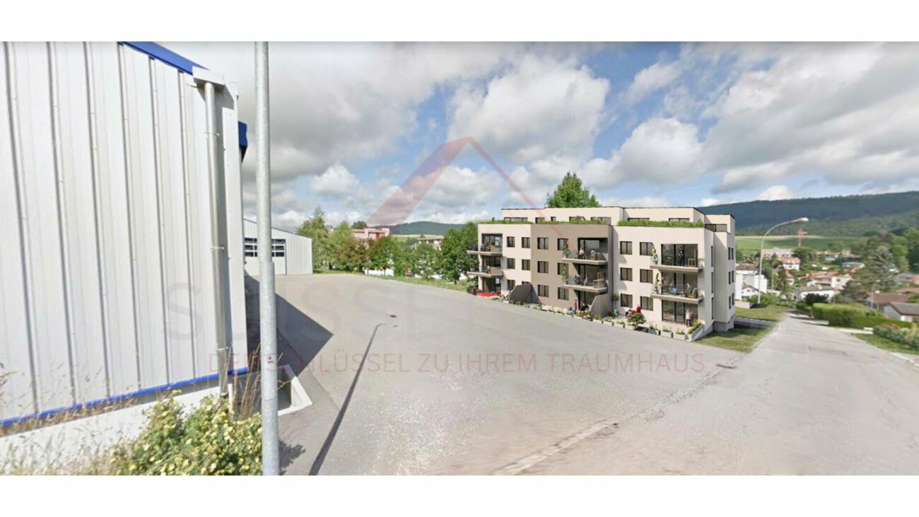 Terrain à bâtir de 1'943 m² avec projet approuvé pour 11 appartements PPE à Reconvilier (Jura bernois)