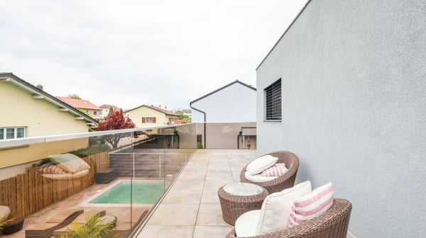 Villa contemporaine d'exception - 4½ pièces, piscine chauffée et terrasse panoramique 12