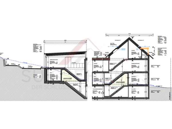 Realisierungsbereites Zweifamilienhaus-Projekt mit Baubewilligung auf 350 m² Grundstück in Duggingen 3