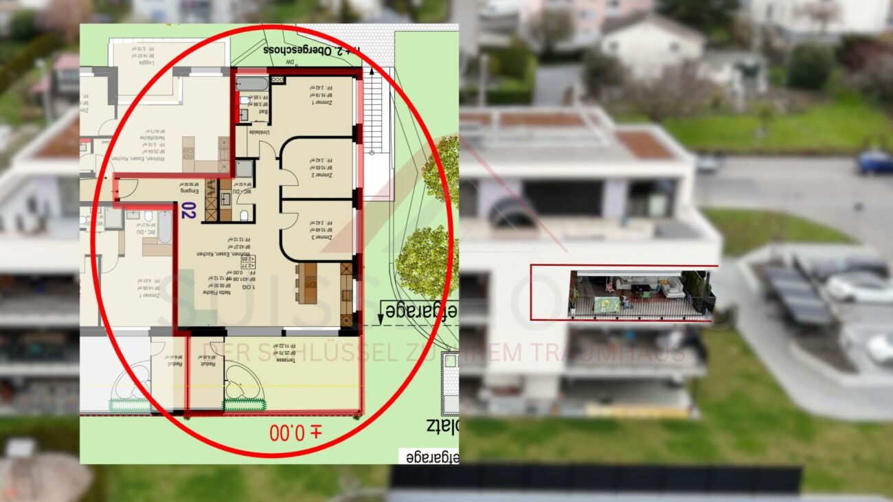Appartement 4.5 pièces familial au centre de Menziken