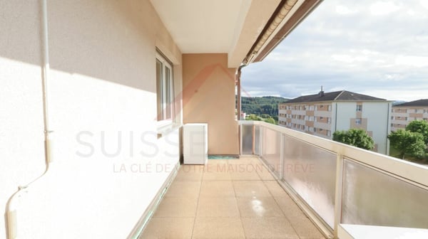 Marly - Appartement 3.5 pièces rénové avec balcon ensoleillé et vue verdoyante 6