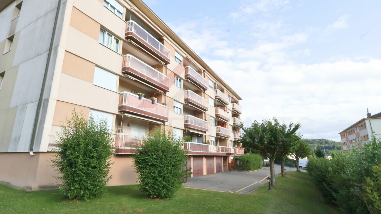 Marly - Appartement 3.5 pièces rénové avec balcon ensoleillé et vue verdoyante