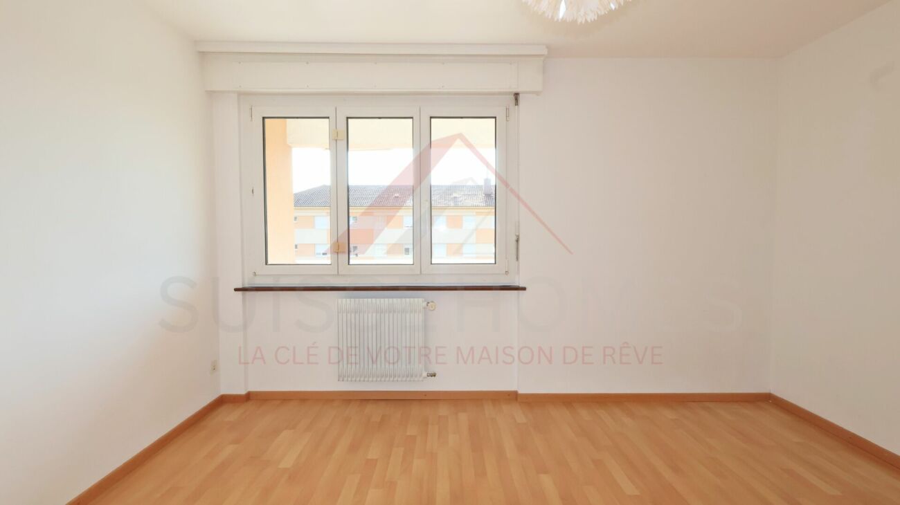 Marly - Appartement 3.5 pièces rénové avec balcon ensoleillé et vue verdoyante
