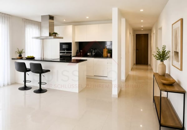 150 m² Wohnfläche | Helle 4.5 Zimmer Wohnung mit 2 Balkonen und Lift 1