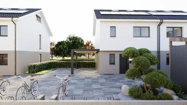 Maison jumelée moderne avec jardin, terrasse et carport 3