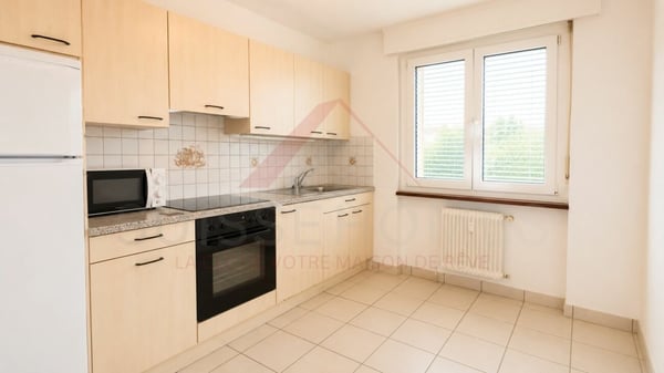 Marly - Appartement 3.5 pièces rénové avec balcon ensoleillé et vue verdoyante 12