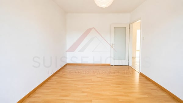 Marly - Appartement 3.5 pièces rénové avec balcon ensoleillé et vue verdoyante 16