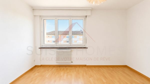 Marly - Appartement 3.5 pièces rénové avec balcon ensoleillé et vue verdoyante 14