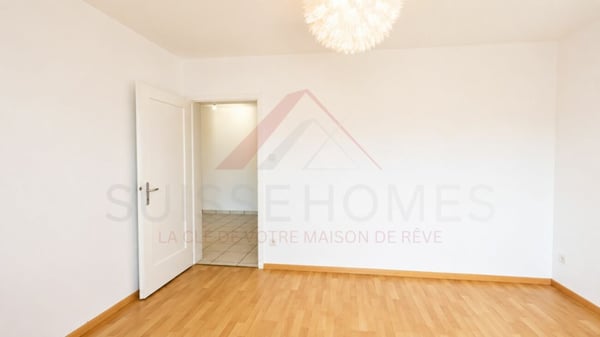 Marly - Appartement 3.5 pièces rénové avec balcon ensoleillé et vue verdoyante 15