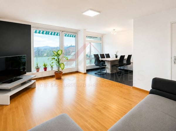 Wohnen über den Dächern von Burgdorf - Helle 3.5 Zimmer Wohnung mit Aussicht 4