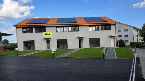 Villa A - Villa mitoyenne d'angle Minergie avec jardin privatif 1