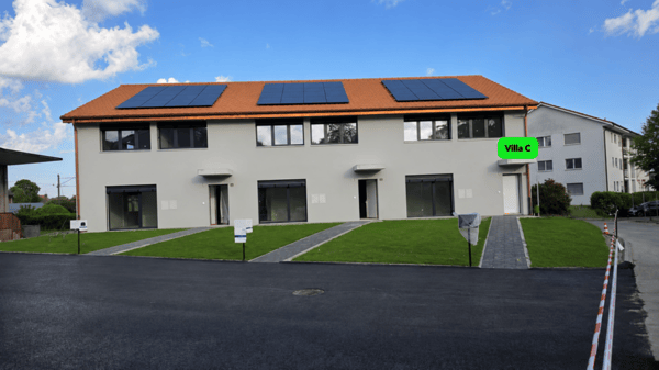Villa C - Villa mitoyenne d'angle Minergie avec jardin 12