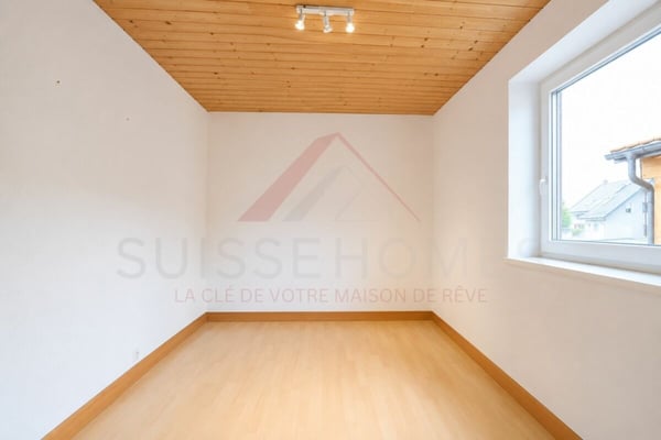 Maison familiale d'exception avec piscine, sauna et grand jardin à La Brillaz 15
