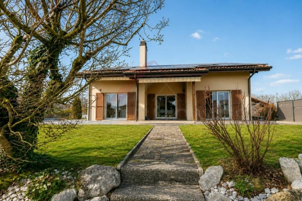 Maison familiale d'exception avec piscine, sauna et grand jardin à La Brillaz 3
