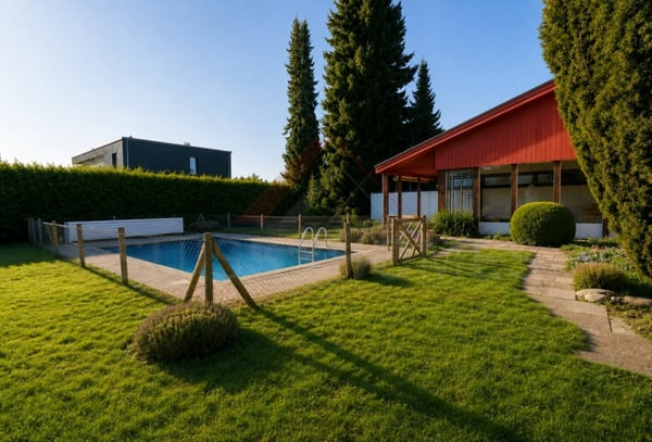 Exklusives Einfamilienhaus mit Pool, Sauna, Seesicht und 1'443 m² Grundstück in Gerolfingen 3