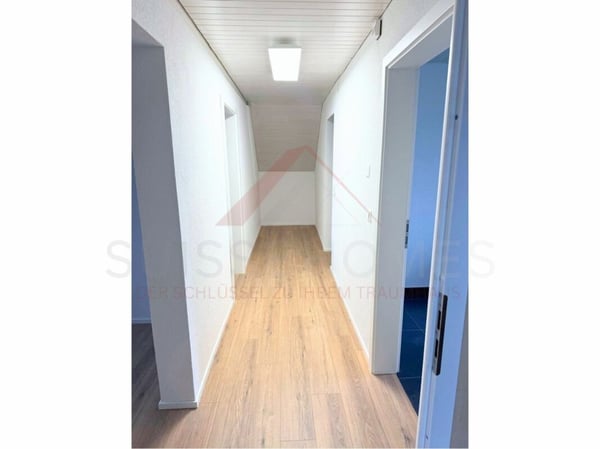 Neuwertige 2.5-Zimmer-Dachwohnung mit Waschturm & Parkplatz