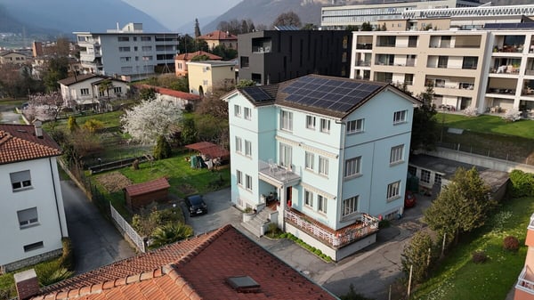 MENDRISIO CENTRO  VENDITA IN BLOCCO COMPENDIO IMMOBILIARE CON POTENZI 6