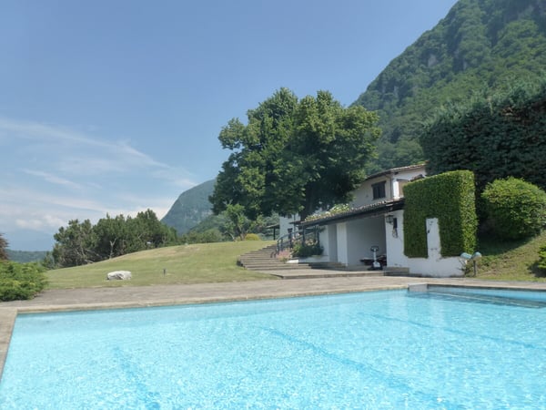 AROGNO TENUTA DI PRESTIGIO CON PISCINA, WELLNESS E VISTA SUL LAGO DI 7