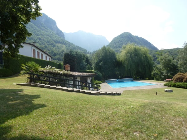 AROGNO TENUTA DI PRESTIGIO CON PISCINA, WELLNESS E VISTA SUL LAGO DI 5