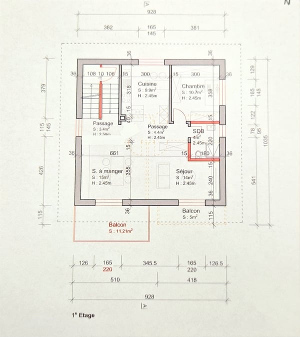 BAISSE DE PRIX : Jolie maison rénovée à 2 appartements 5