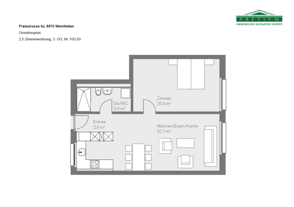 1.5-Zimmerwohnung mitten im Stadtkern 6