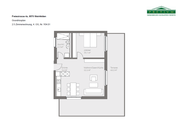 1.5-Zimmerwohnung mit Dachterrasse 9