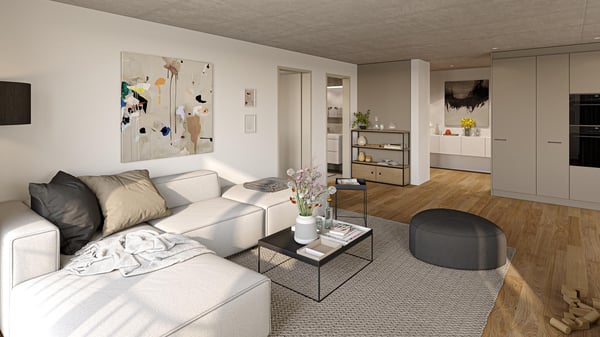 Attika-Traum mit 83 m² Terrasse und Weitblick 5
