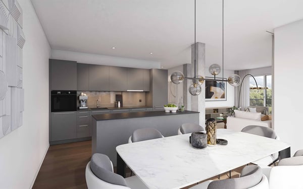 Grosszügig wohnen mit Blick auf die Aare  ideal für Paare 3