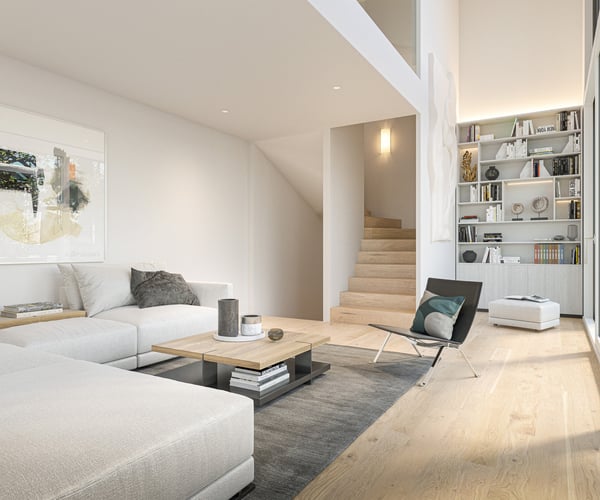 Exklusiv wohnen mit Loft-Feeling im Doppeleinfamilienhaus 2
