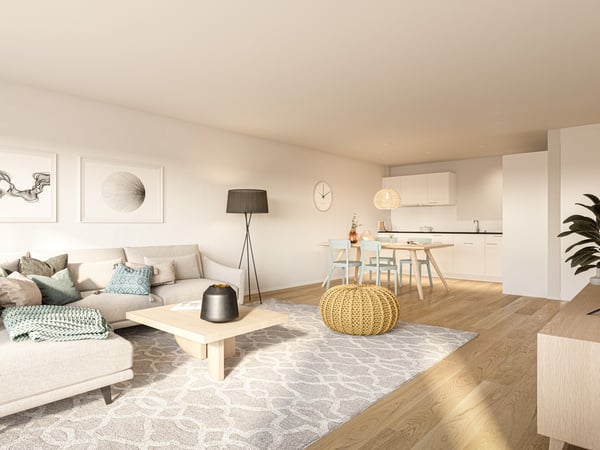 Zeitgemässes Wohnen: Neubauwohnung mit stilvollem Ambiente 2